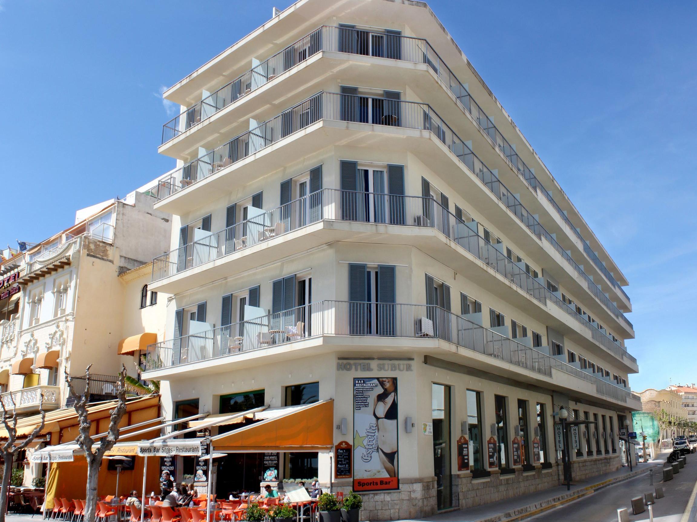 Hotel Subur Sitges Bagian luar foto
